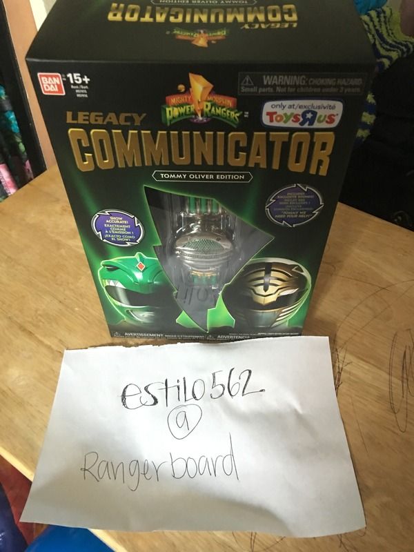 green ranger legacy communicator
